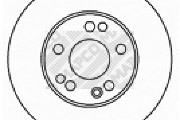 Disque de frein MAPCO 15797
