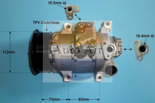 Compresseur, climatisation AUTO AIR GLOUCESTER 14-6209P
