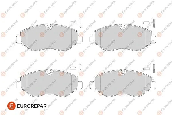 Kit de plaquettes de frein, frein à disque EUROREPAR 1686268280