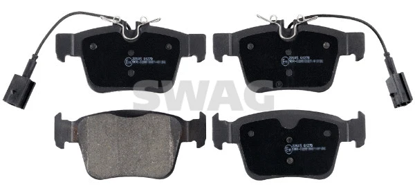 Kit de plaquettes de frein, frein à disque SWAG 33 10 7613