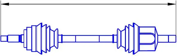 Arbre de transmission SERCORE 22732
