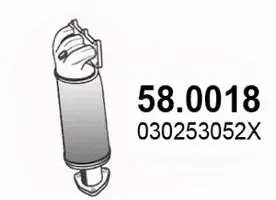 Catalyseur ASSO 58.0018