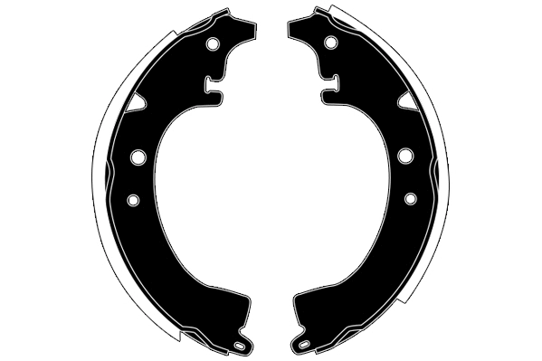 Jeu de mâchoires de frein RAICAM RA23510