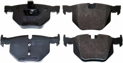 Kit de plaquettes de frein, frein à disque DENCKERMANN B111143