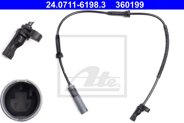 Capteur, vitesse de roue ATE-APAC 24.0711-6198.3