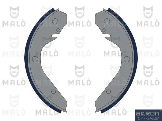 Jeu de mâchoires de frein AKRON-MALÒ 1390293