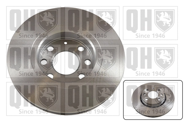 Disque de frein QUINTON HAZELL BDC3826