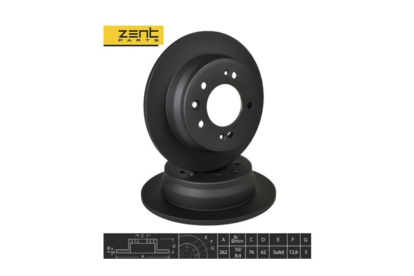 Disque de frein ZentParts Z06284