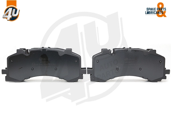 Kit de plaquettes de frein, frein à disque 4U Autoparts 22537VV