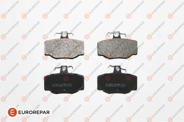 Kit de plaquettes de frein, frein à disque EUROREPAR 1617268980