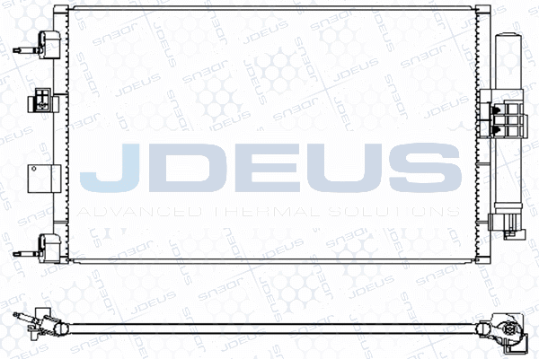 Condenseur, climatisation JDEUS M-7120680