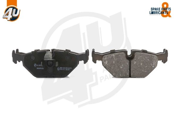 Kit de plaquettes de frein, frein à disque 4U Autoparts 22234BW