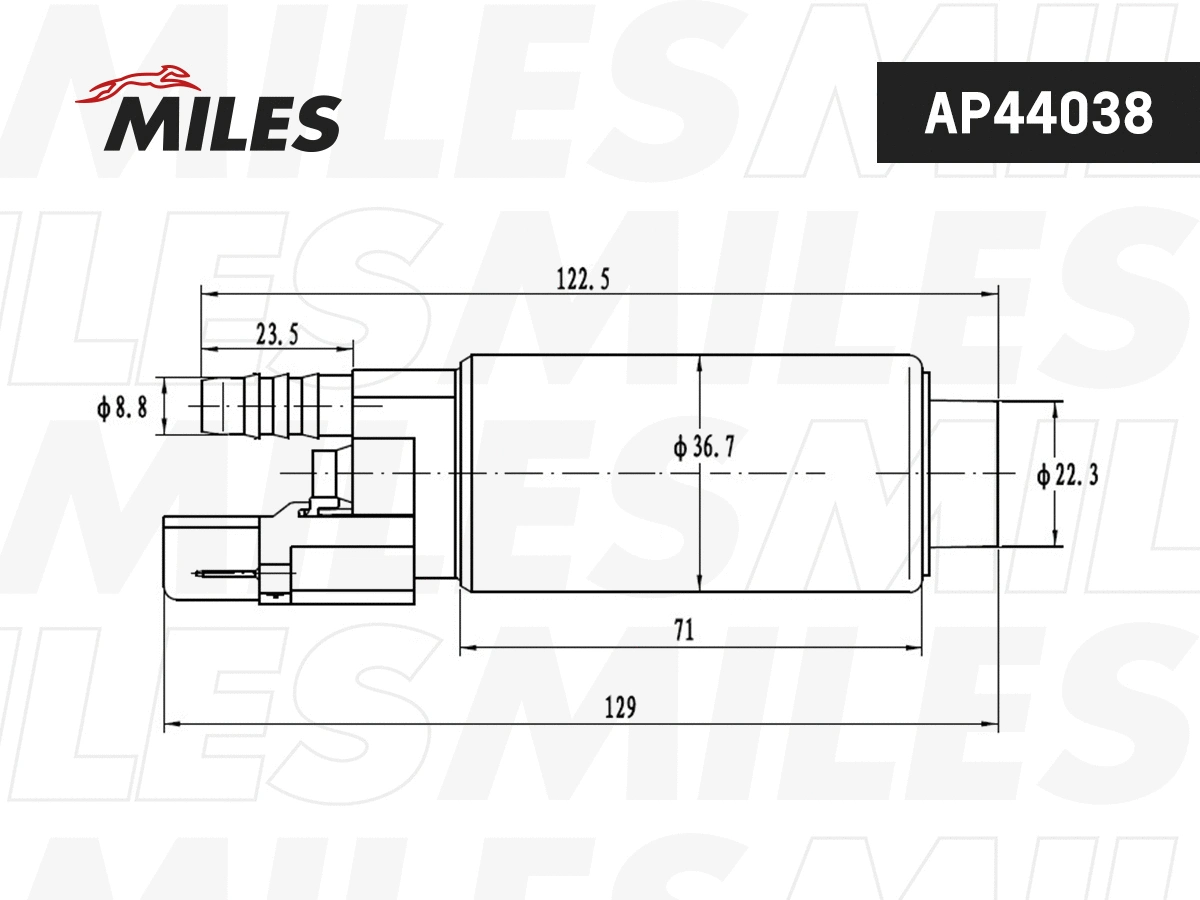 Pompe à carburant MILES AP44038