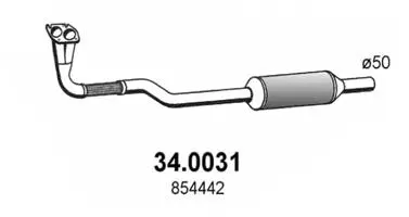 Catalyseur ASSO 34.0031