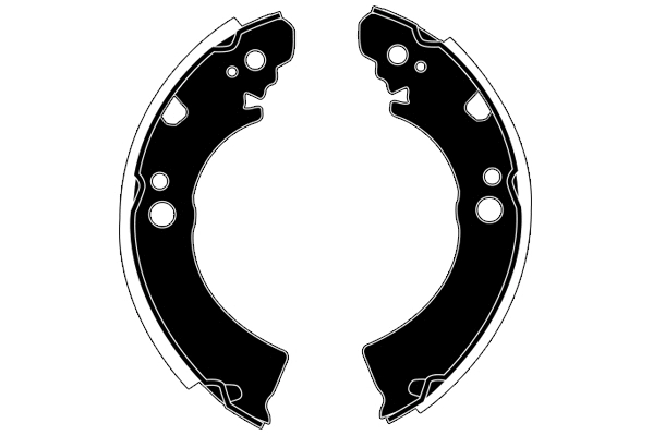 Jeu de mâchoires de frein RAICAM RA24630