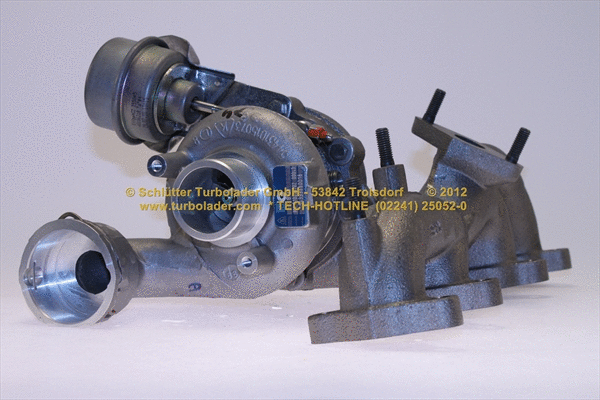 Turbocompresseur, suralimentation SCHLÜTTER TURBOLADER 172-07151