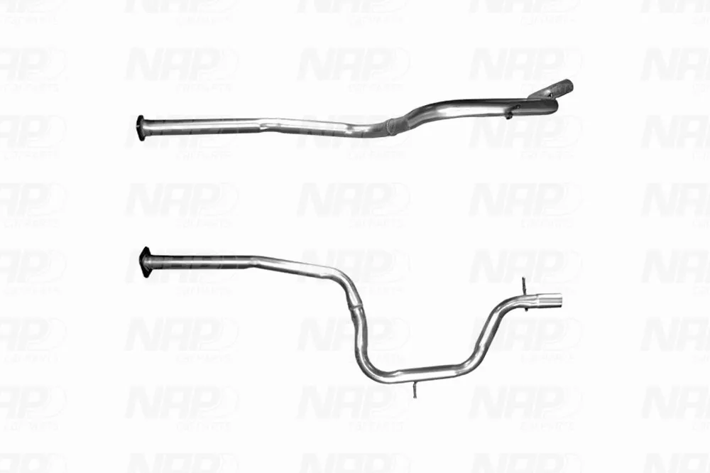 Tuyau d'échappement NAP carPARTS GmbH CAC10036