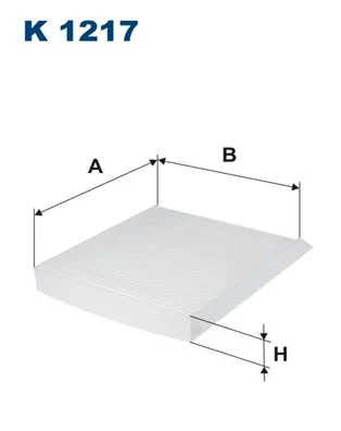 Filtre, air de l'habitacle FILTRON K 1217