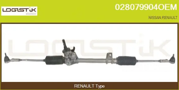 Crémaillère de direction LGK 028079904OEM