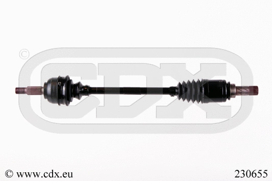 Arbre de transmission CDX 230655