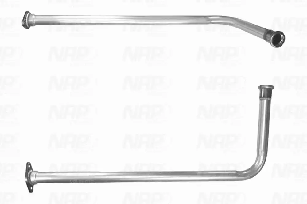 Tuyau d'échappement NAP carPARTS GmbH CAC10651
