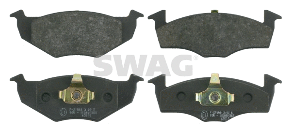 Kit de plaquettes de frein, frein à disque SWAG 30 91 6006