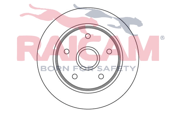 Disque de frein RAICAM RD00391