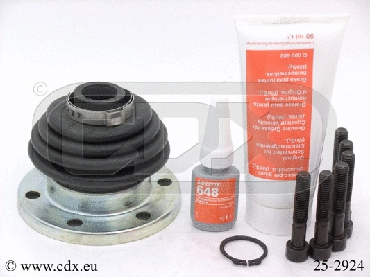 Jeu de joints-soufflets, arbre de commande CDX 25-2924