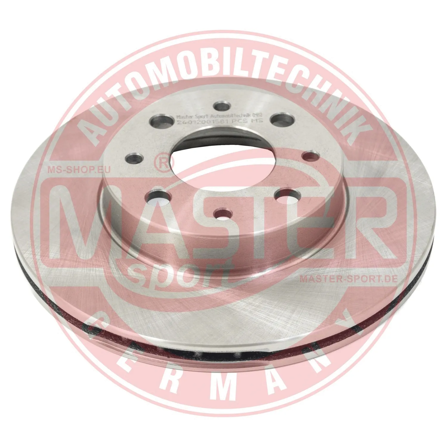 Disque de frein MASTER-SPORT GERMANY 24012001581-PCS-MS