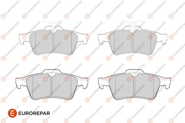 Kit de plaquettes de frein, frein à disque EUROREPAR 1686268580