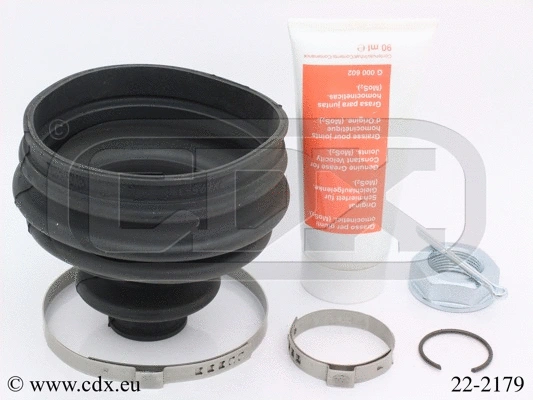 Jeu de joints-soufflets, arbre de commande CDX 22-2179