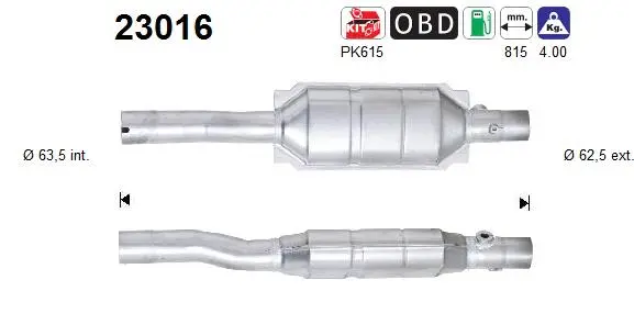Catalyseur AS 23016