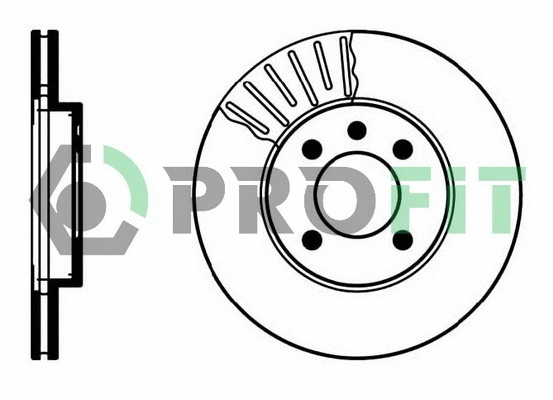 Disque de frein PROFIT 5010-0207