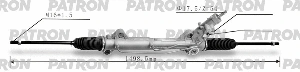 Crémaillère de direction PATRON PSG3112