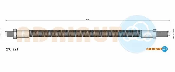 Flexible de frein ADRIAUTO 23.1221
