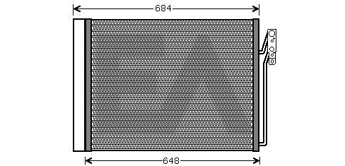 Condenseur, climatisation EACLIMA 30C05015