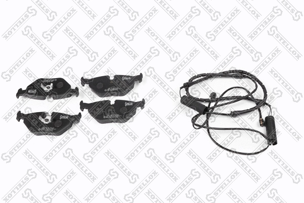 Kit de plaquettes de frein, frein à disque STELLOX 276 030-SX