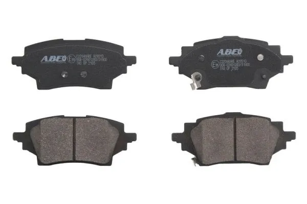 Kit de plaquettes de frein, frein à disque ABE C22046ABE