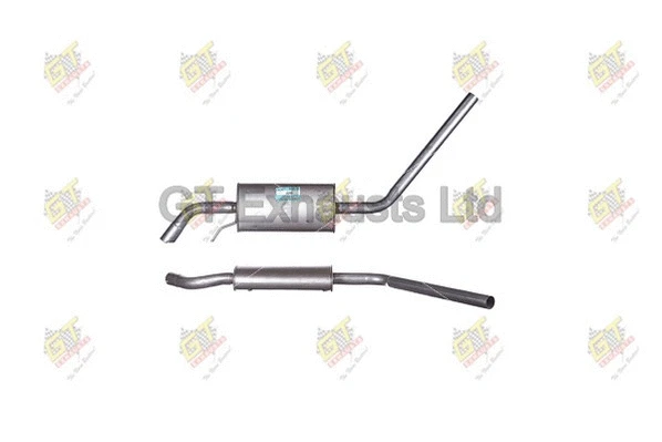 Silencieux central GT Exhausts GVW497