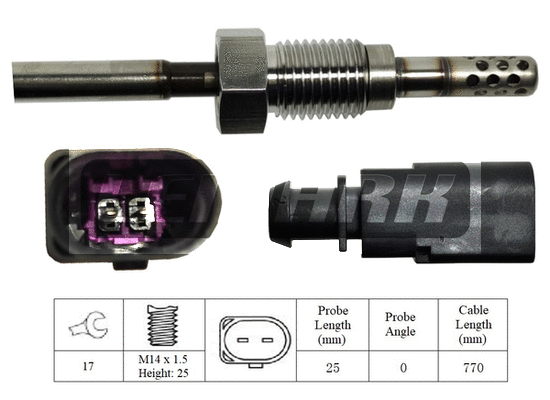 Capteur, température des gaz LEMARK LXT236
