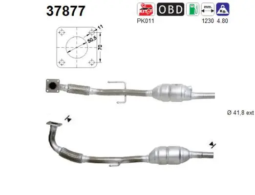 Catalyseur AS 37877