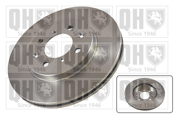 Disque de frein QUINTON HAZELL BDC5796