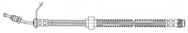 Flexible de frein CEF 512186
