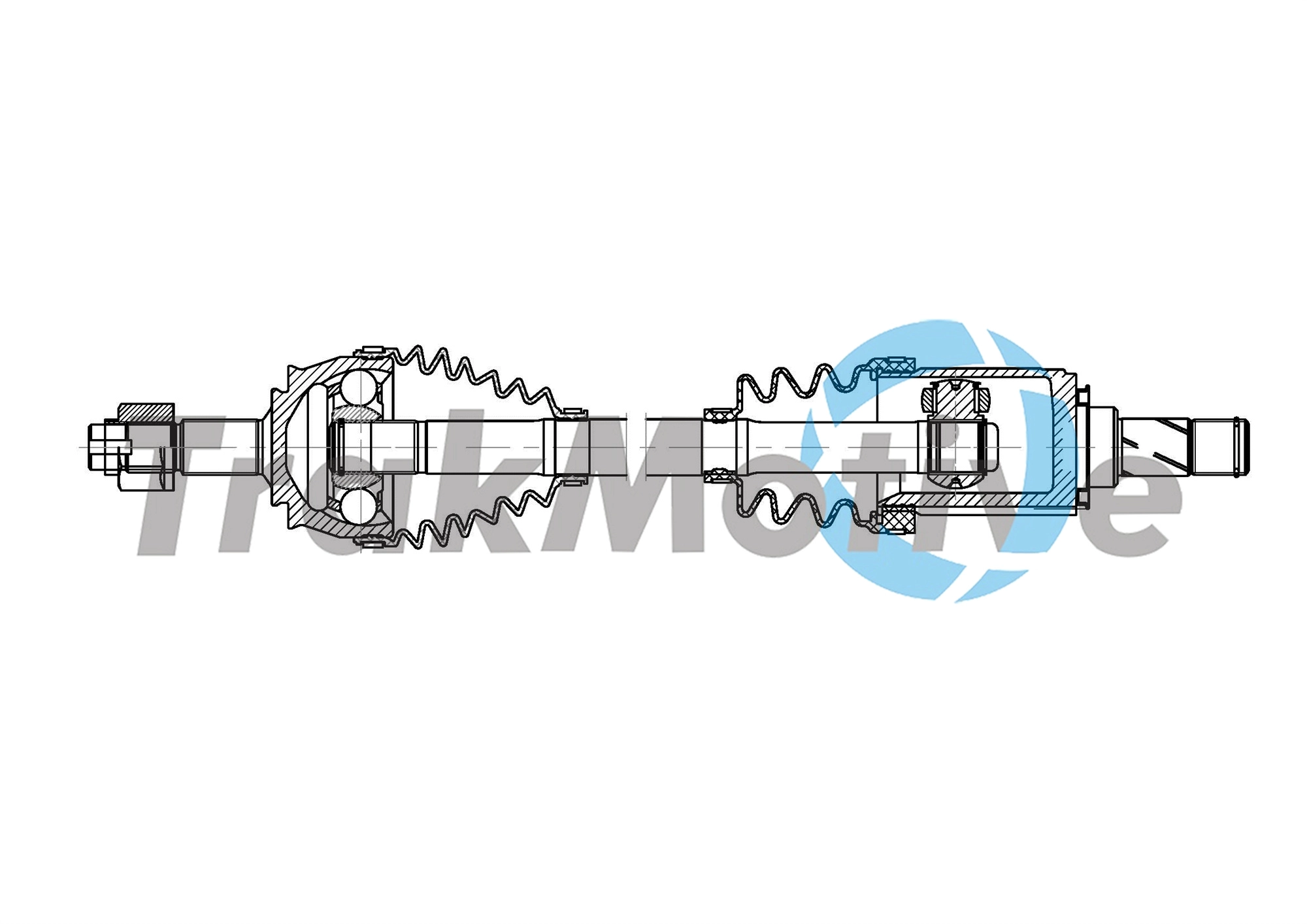 Arbre de transmission TrakMotive 30-1909