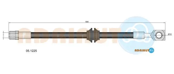 Flexible de frein ADRIAUTO 05.1225
