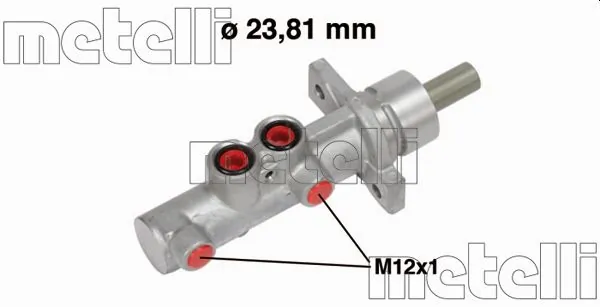 Maître-cylindre de frein METELLI 05-0738