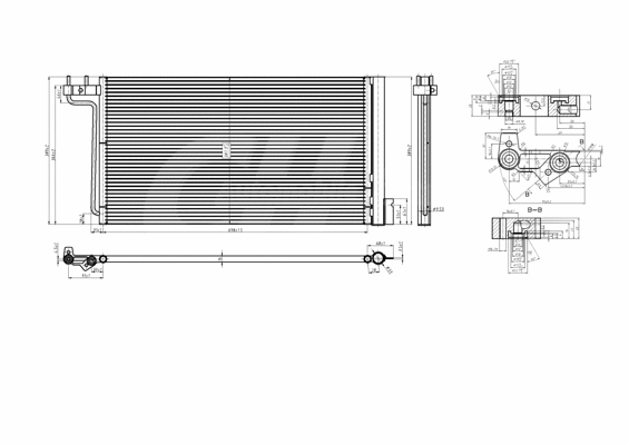 Condenseur, climatisation HART 621 677