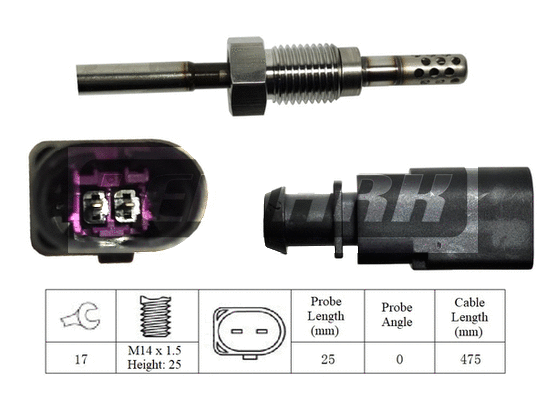 Capteur, température des gaz LEMARK LXT229