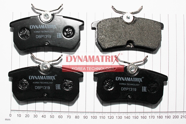 Kit de plaquettes de frein, frein à disque DYNAMATRIX DBP1319