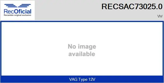 Compresseur, climatisation RECOFICIAL RECSAC73025.0